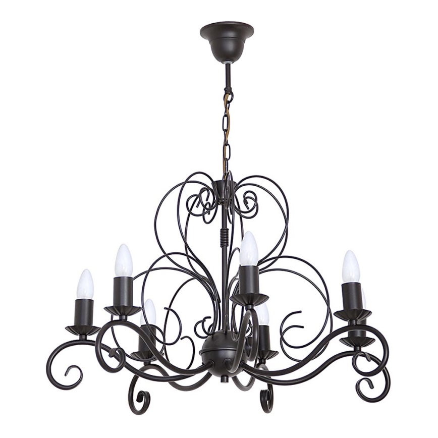 Candelabro numa corrente MAURO 7xE14/60W/230V