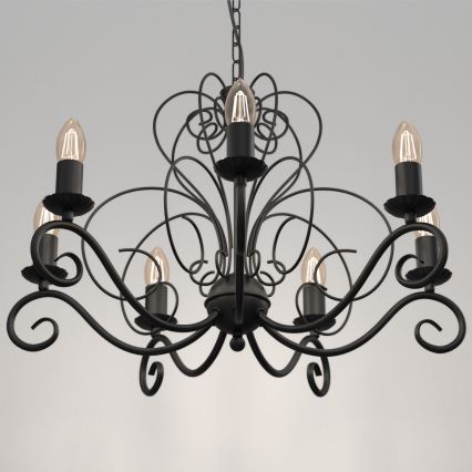 Candelabro numa corrente MAURO 7xE14/60W/230V