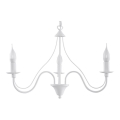 Candelabro numa corrente MINERWA 3 3xE14/40W/230V branco