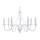 Candelabro numa corrente MINERWA 7 7xE14/40W/230V branco