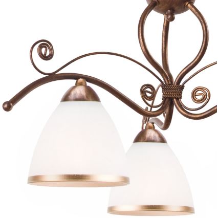 Candelabro numa corrente RETRO II 3xE27/60W/230V