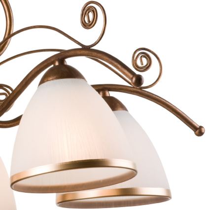 Candelabro numa corrente RETRO II 5xE27/60W/230V