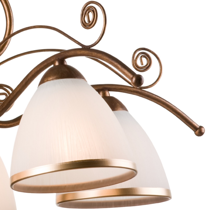 Candelabro numa corrente RETRO II 5xE27/60W/230V