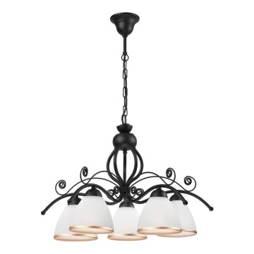 Candelabro numa corrente RETRO II 5xE27/60W/230V