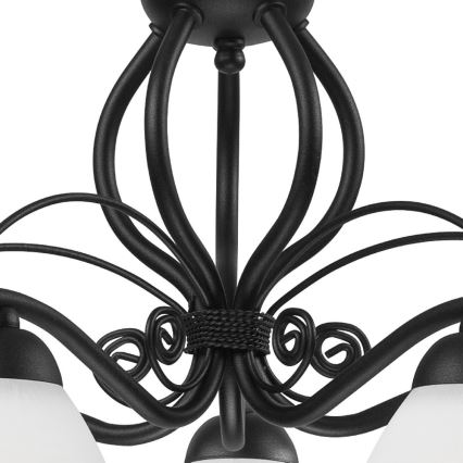Candelabro numa corrente RETRO II 5xE27/60W/230V