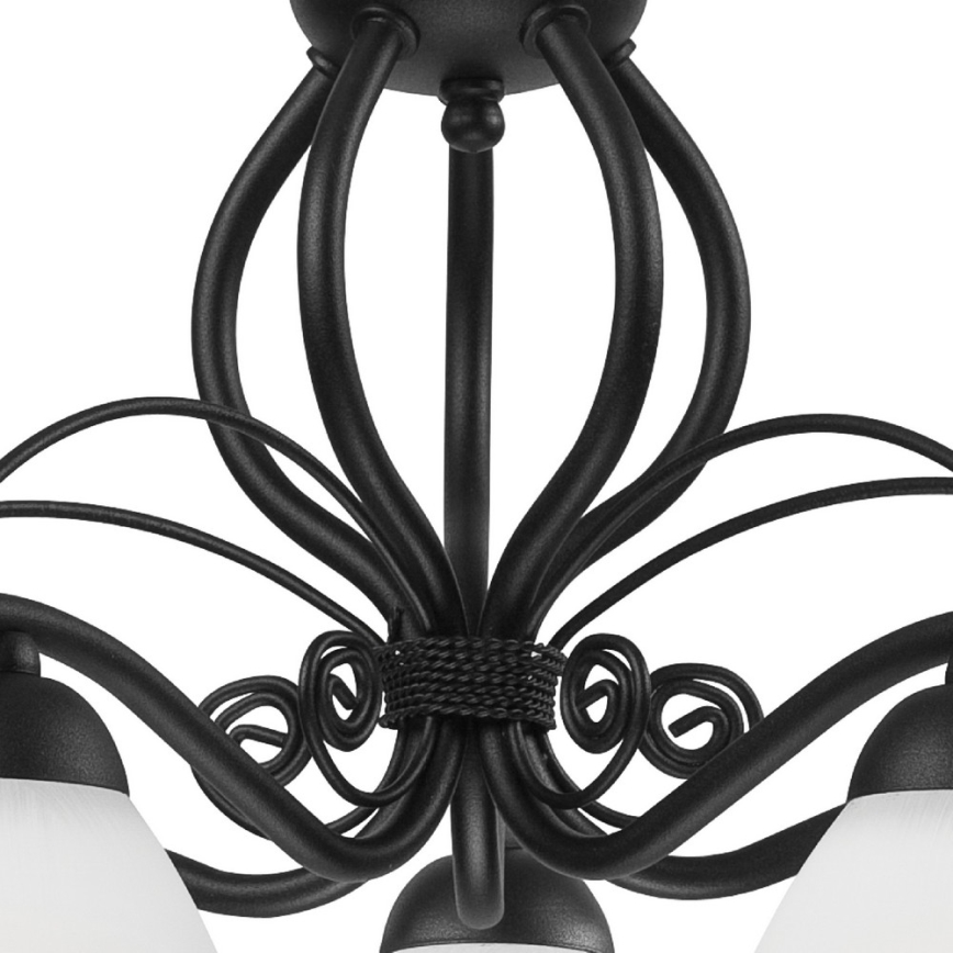 Candelabro numa corrente RETRO II 5xE27/60W/230V