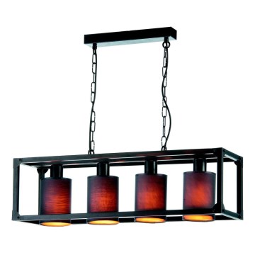 Candelabro numa corrente SEVILLE 4xE27/60W/230V