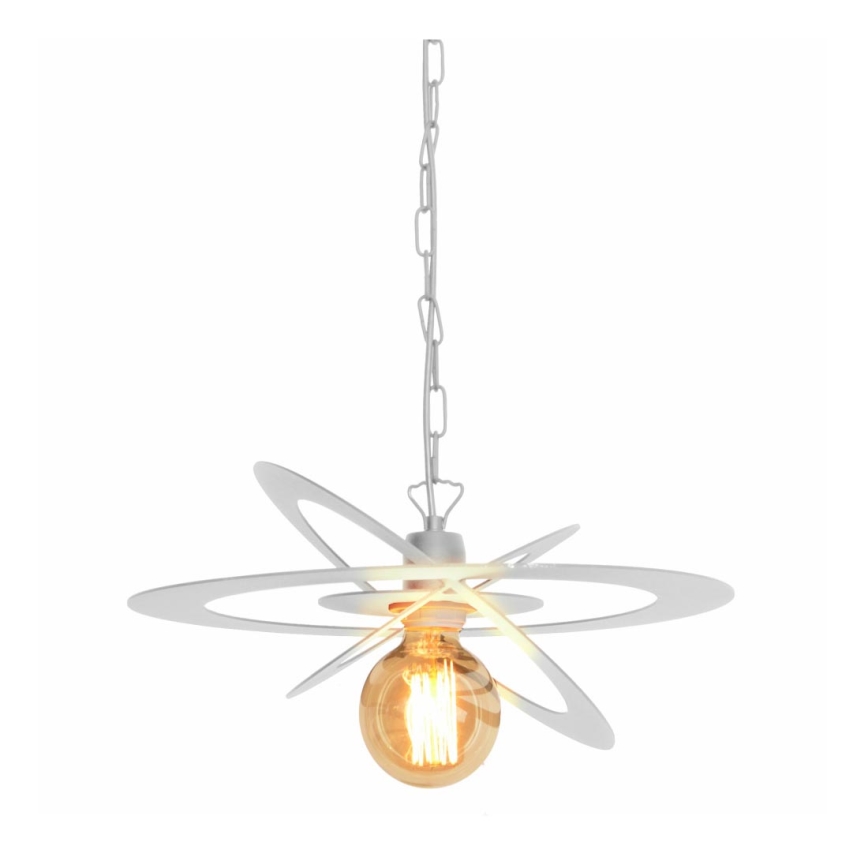 Candelabro numa corrente STAR 1xE27/15W/230V branco