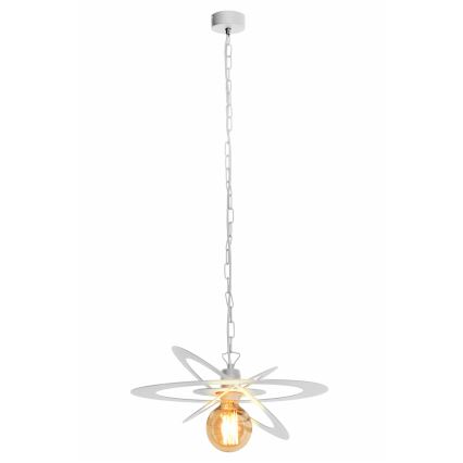 Candelabro numa corrente STAR 1xE27/15W/230V branco