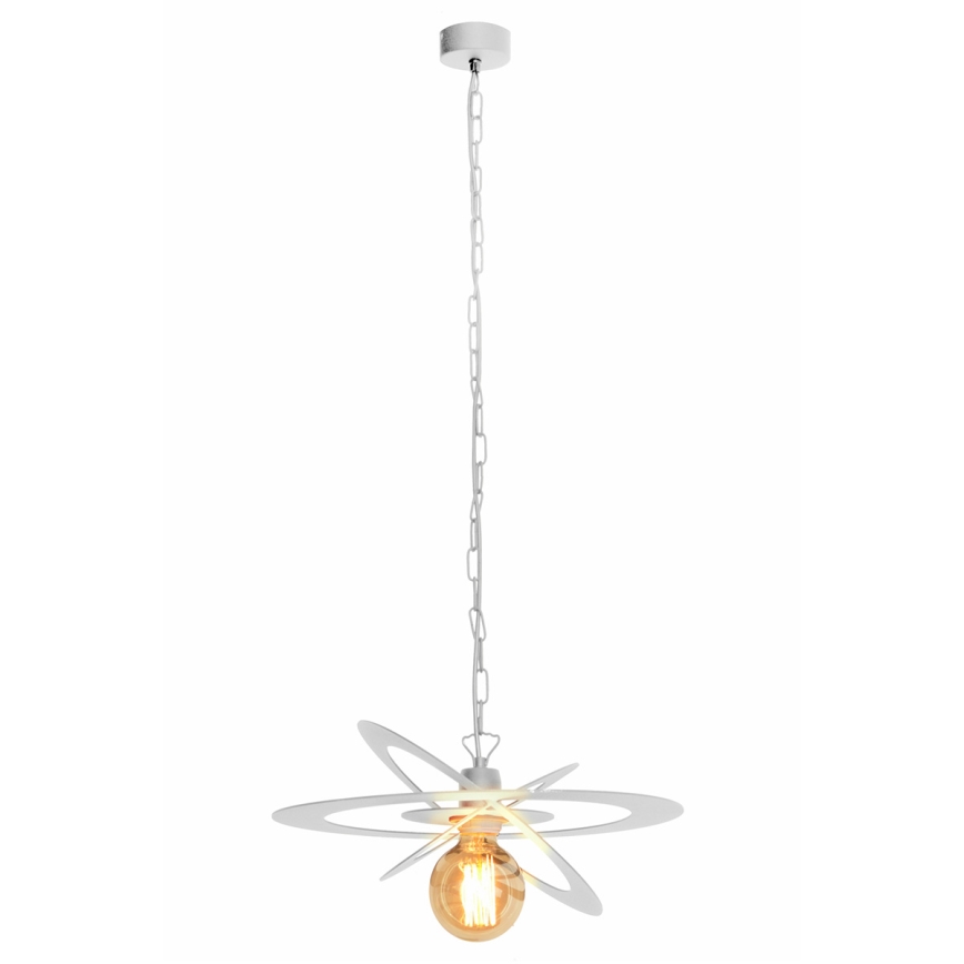 Candelabro numa corrente STAR 1xE27/15W/230V branco