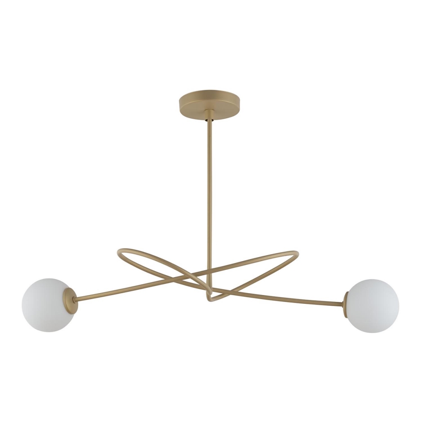 Candelabro on a pole VELVET 2xG9/12W/230V dourada