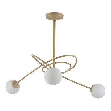 Candelabro on a pole VELVET 3xG9/12W/230V dourada