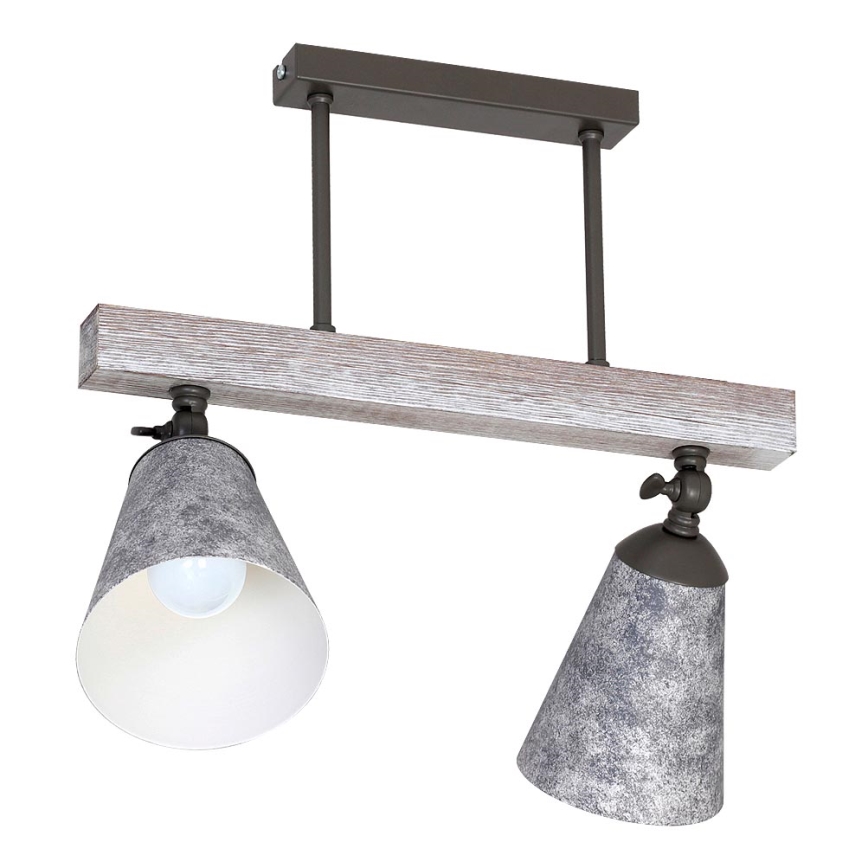 Candelabro pendente AGAP 2xE27/60W/230V