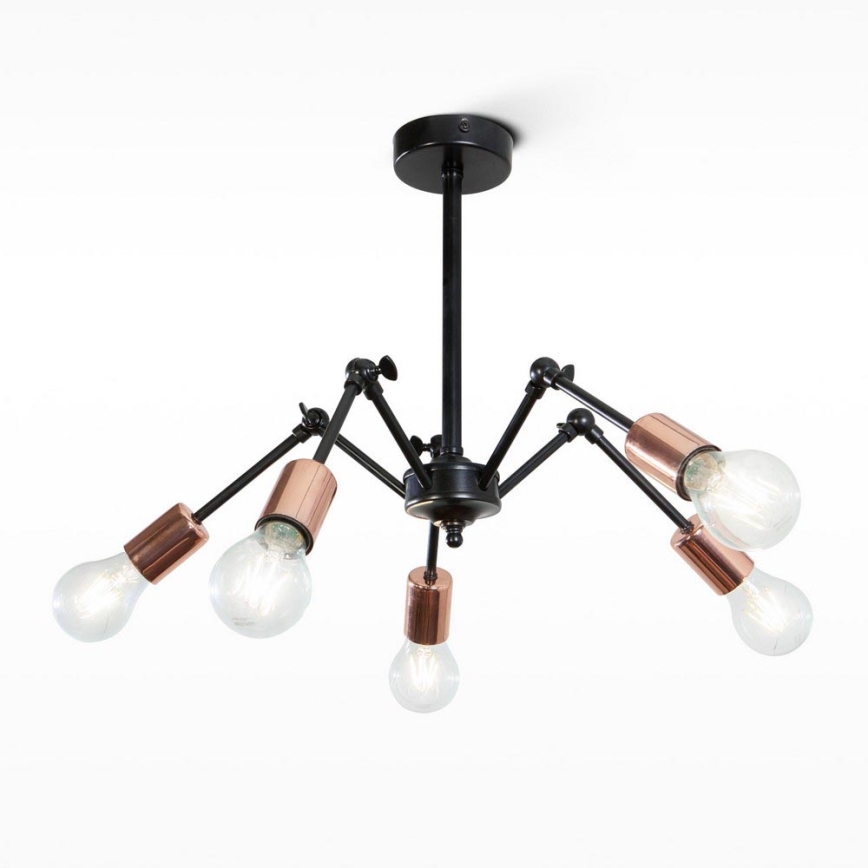 Candelabro pendente ALFA 5xE27/60W/230V