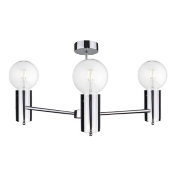 Candelabro pendente ARD 3xE27/60W/230V cromo brilhante