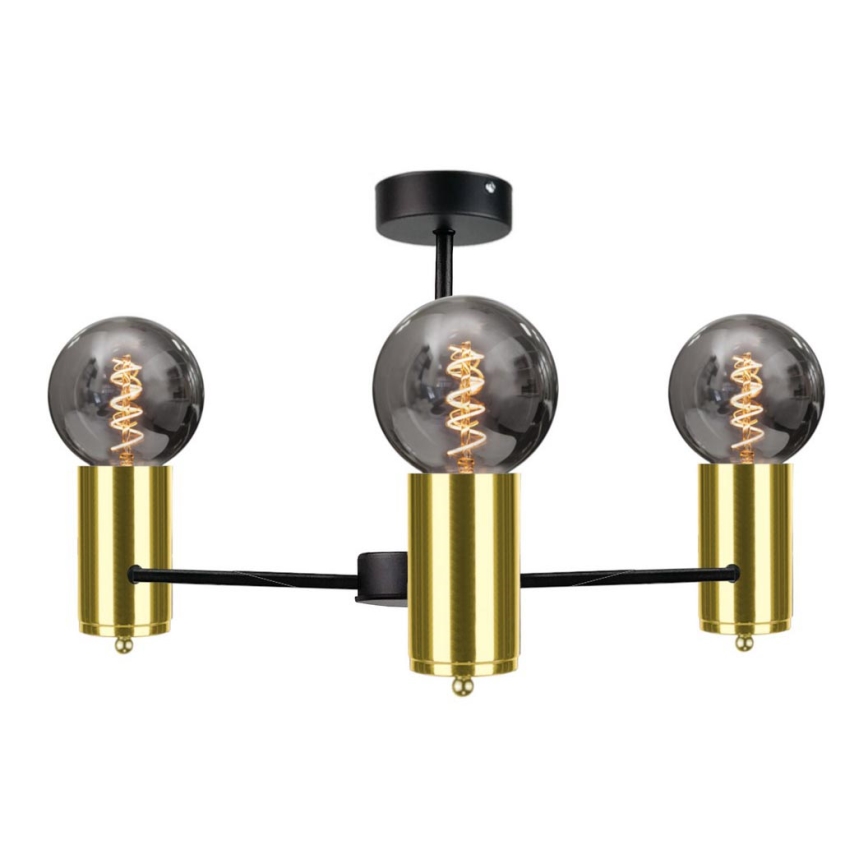 Candelabro pendente ARD 3xE27/60W/230V dourado