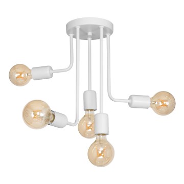 Candelabro pendente CANDELA 5xE27/60W/230V