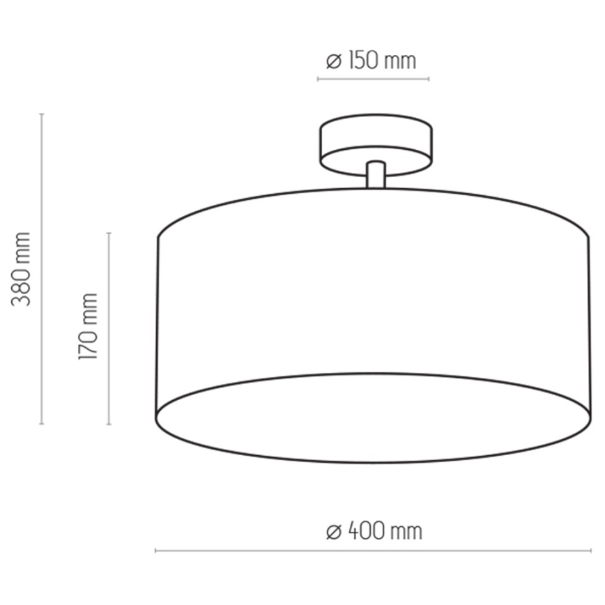 Candelabro pendente FILIPPO 4xE27/60W/230V