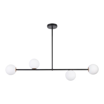 Candelabro pendente GAMA 4xG9/12W/230V preto antigo