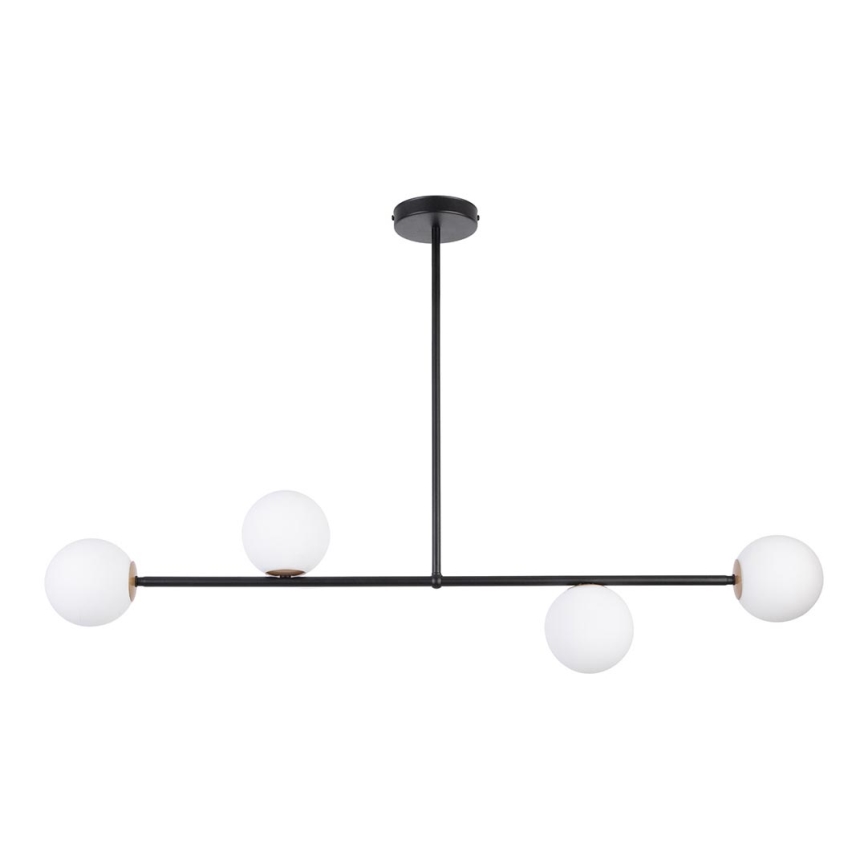 Candelabro pendente GAMA 4xG9/12W/230V preto antigo