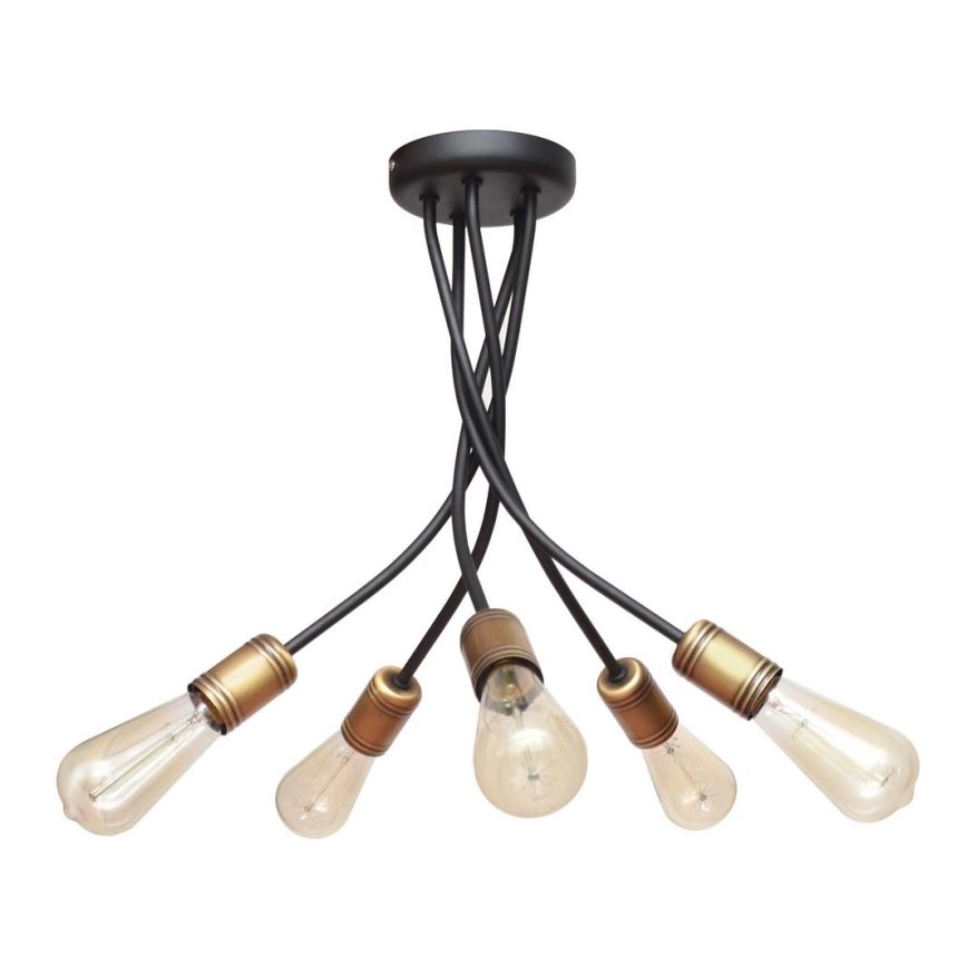 Candelabro pendente HARVARD 5xE27/15W/230V