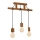 Candelabro pendente JACK 3xE27/40W/230V carvalho
