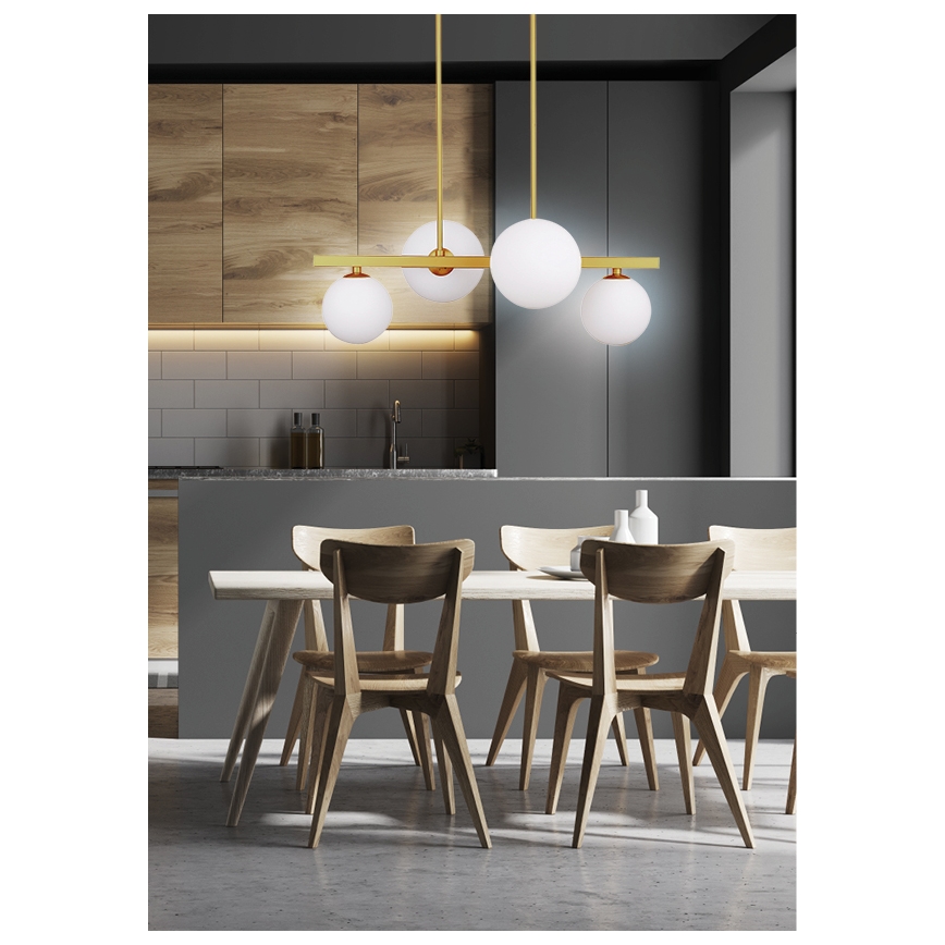 Candelabro pendente KAMA 4xG9/28W/230V