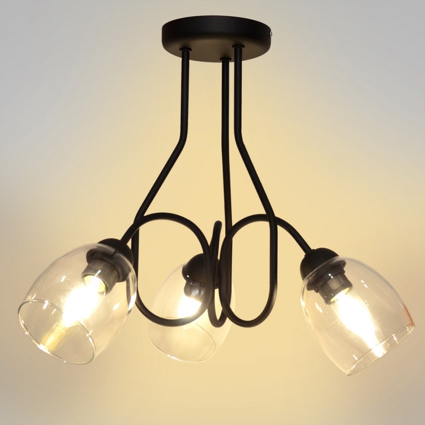 Candelabro pendente MARIETTA 3xE27/15W/230V