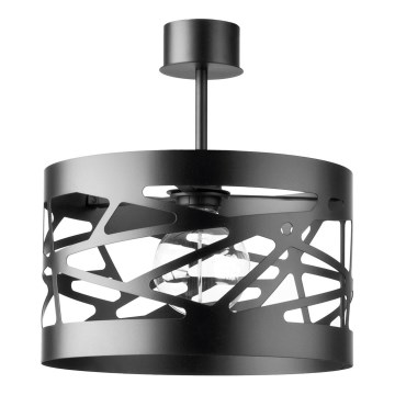 Candelabro pendente MODUL FREZ 1xE27/60W/230V diâmetro 30 cm preto antigo