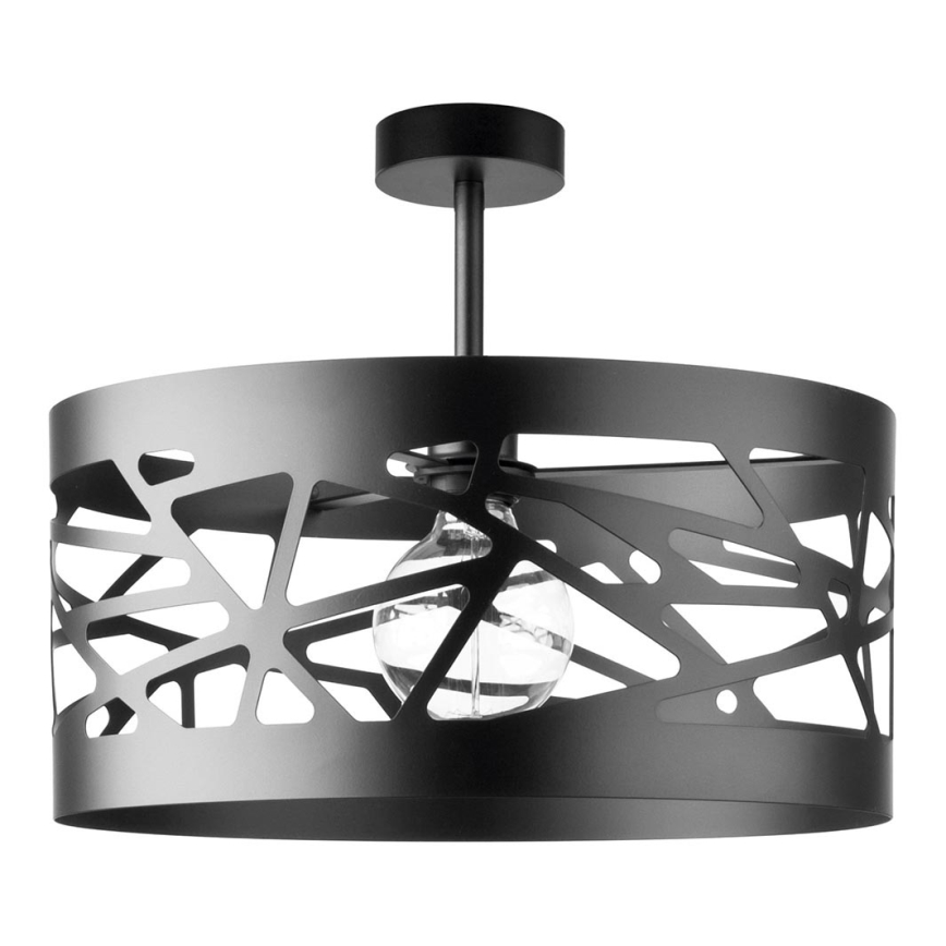 Candelabro pendente MODUL FREZ 1xE27/60W/230V diâmetro 39 cm preto antigo