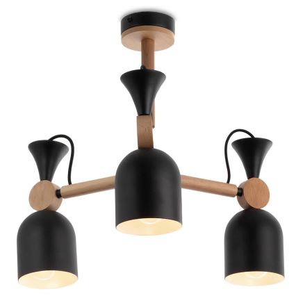 Candelabro pendente MONTE 3xE27/60W/230V
