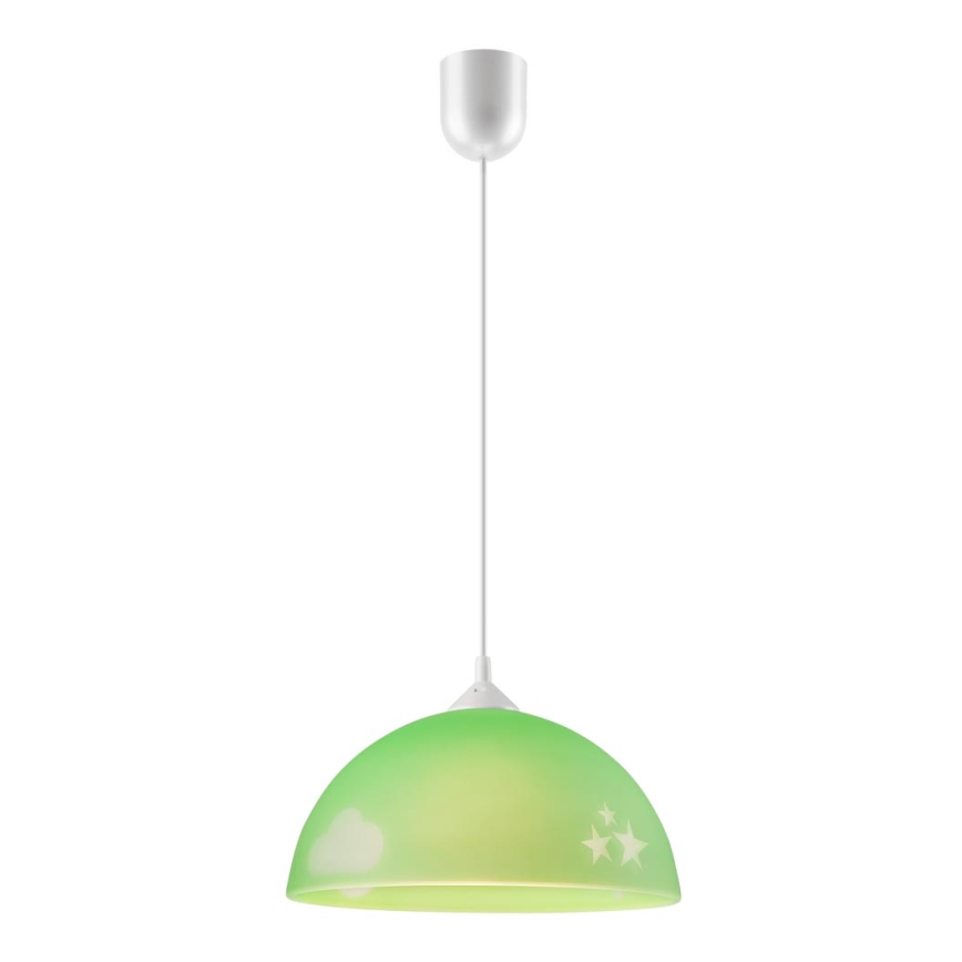 Candelabro pendente num fio de criança 1xE27/60W/230V