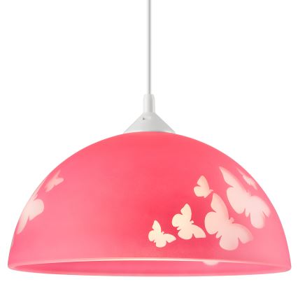 Candelabro pendente num fio de criança 1xE27/60W/230V