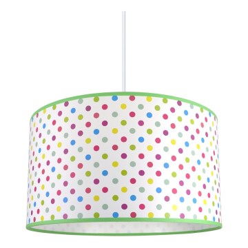 Candelabro pendente num fio de criança DOTS 1xE27/60W/230V