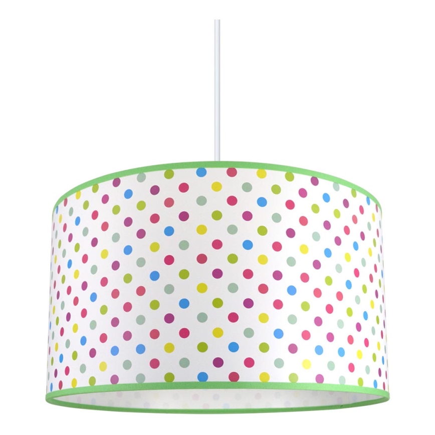 Candelabro pendente num fio de criança DOTS 1xE27/60W/230V