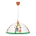 Candelabro pendente num fio de criança FISH 1x27/15W/230V