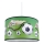 Candelabro pendente num fio de criança FOOTBALL 1xE27/60W/230V