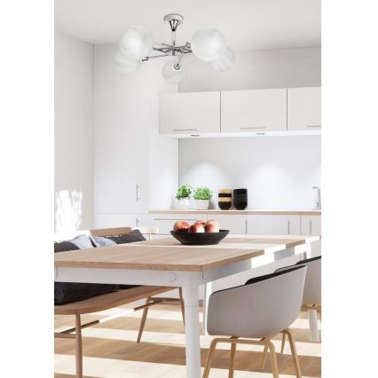 Candelabro pendente RAUL 5xE14/40W/230V