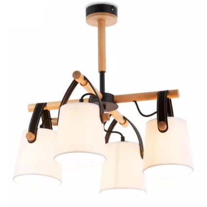 Candelabro pendente RIONI 4xE27/40W/230V