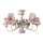 Candelabro pendente ROMANCE 5xE14/40W/230V
