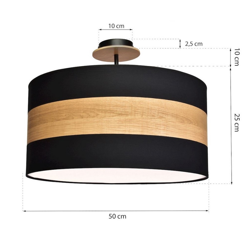 Candelabro pendente TERRA 1xE27/60W/230V