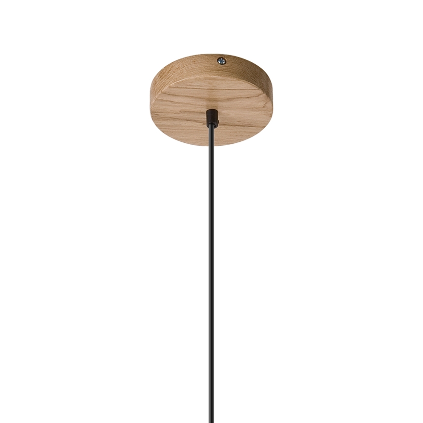 Candelabro pendurado ANTONIO 1xE27/60W/230V carvalho
