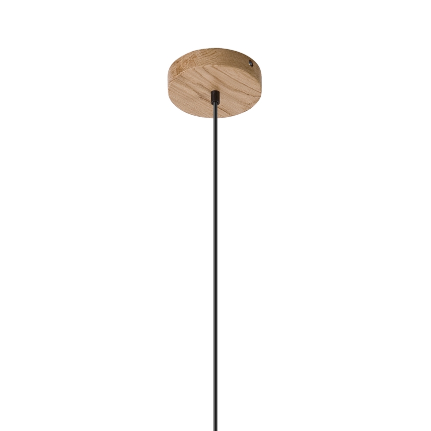 Candelabro pendurado ANTONIO 1xE27/60W/230V carvalho