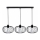 Candelabro pendurado BOCCA 3xE27/60W/230V