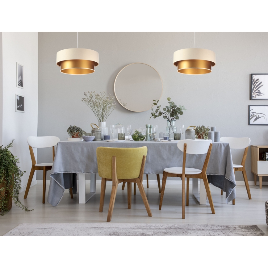 Candelabro pendurado DUO 1xE27/60W/230V