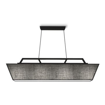Candelabro ROOF 4xE27/40W/230V preto antigo