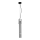 Candelabro SALVA 1xGU10/8W/230V cromo brilhante