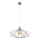 Candelabro SATURN 1xE27/15W/230V cinzento