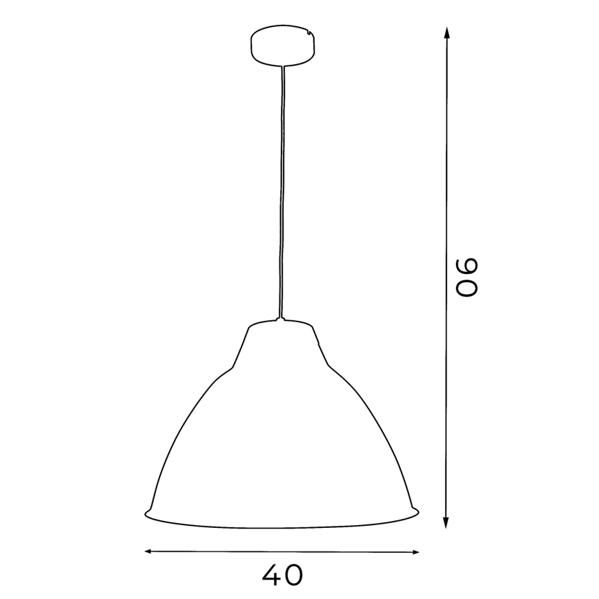 Candelabro SKAL 1xE27/60W/230V