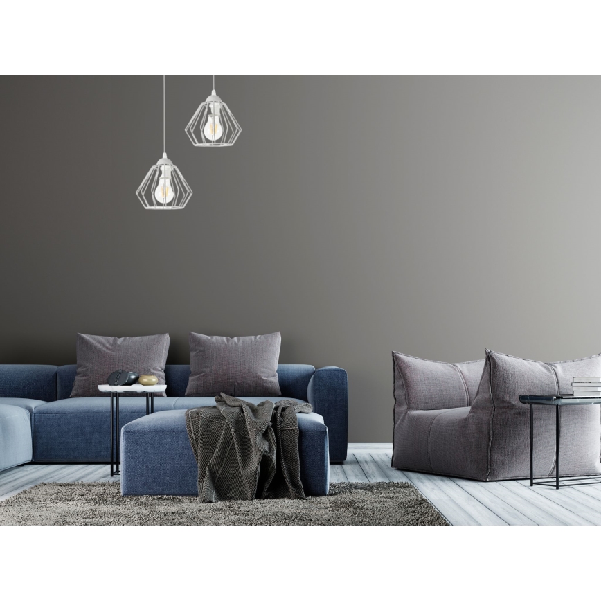 Candelabro sobre um fio CEED 2xE27/60W/230V
